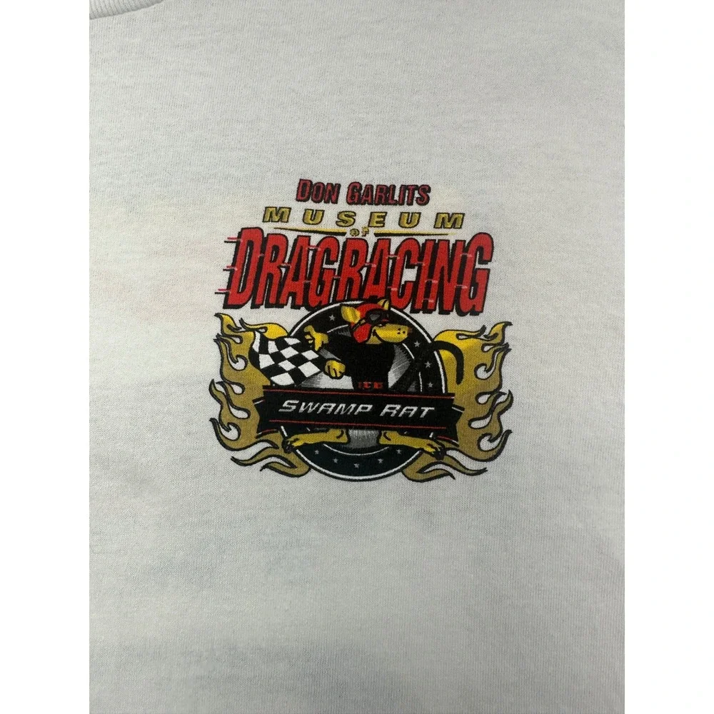 Gildan Big Daddy Don Garlits Museum Drag Racing White TShirt Mens 2XL - Picture 3 of 9